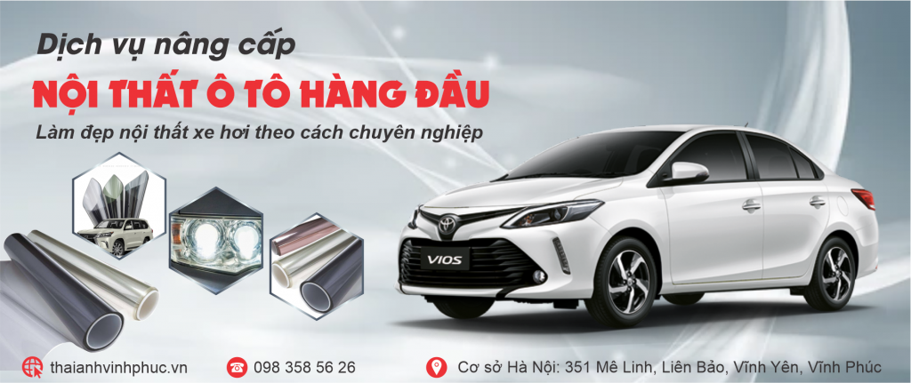 Nội thất ô tô Thái Anh Vĩnh Phúc