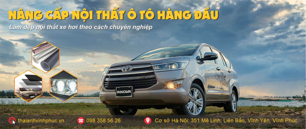 Nội thất ô tô Thái Anh Vĩnh Phúc