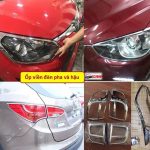 Ốp viền đèn pha và hậu