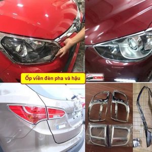 Ốp viền đèn pha và hậu