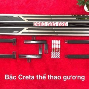 Bậc lên xuống Creta thể thao gương