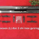 Bậc Tucson đúc 2 chỉ inox gương 2022